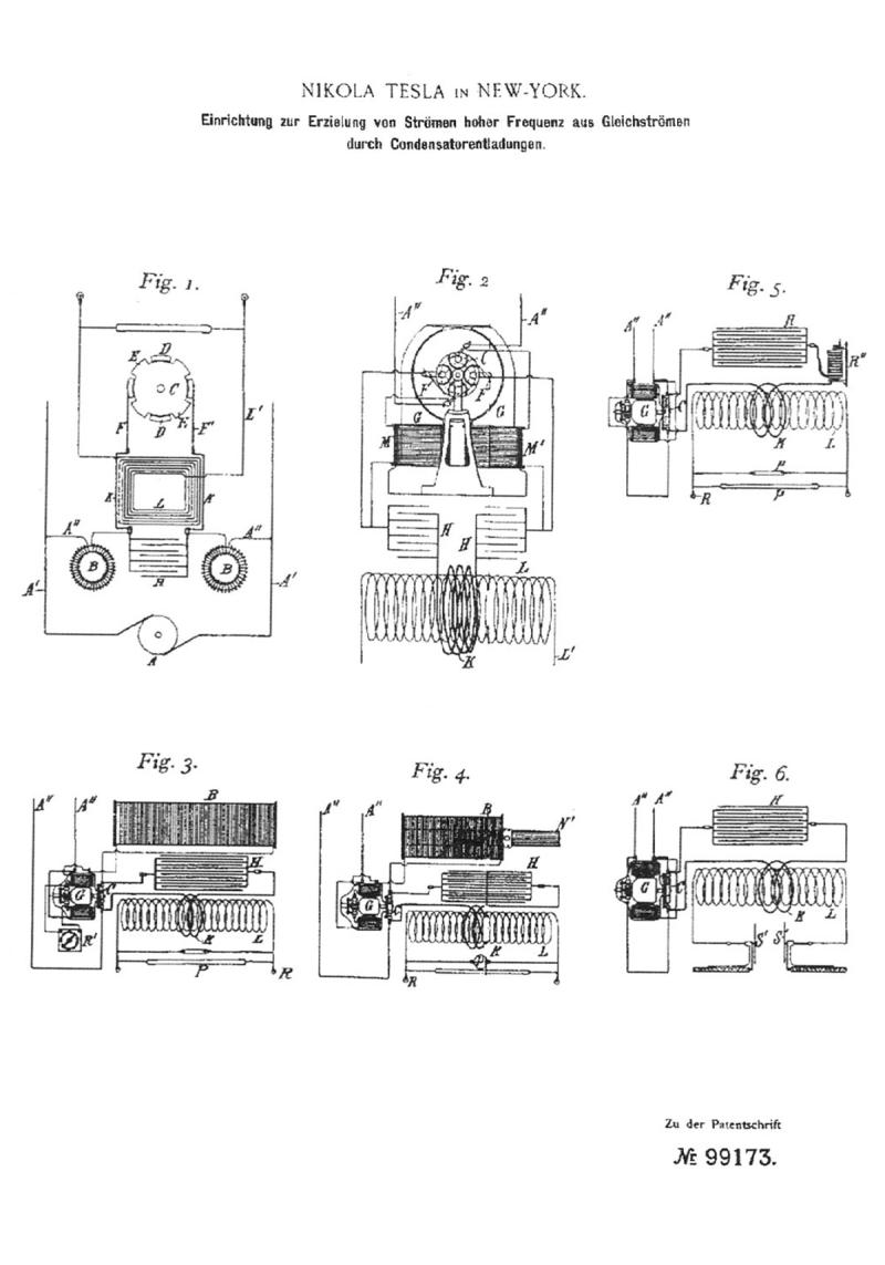German Patent 99173 - Image 1.