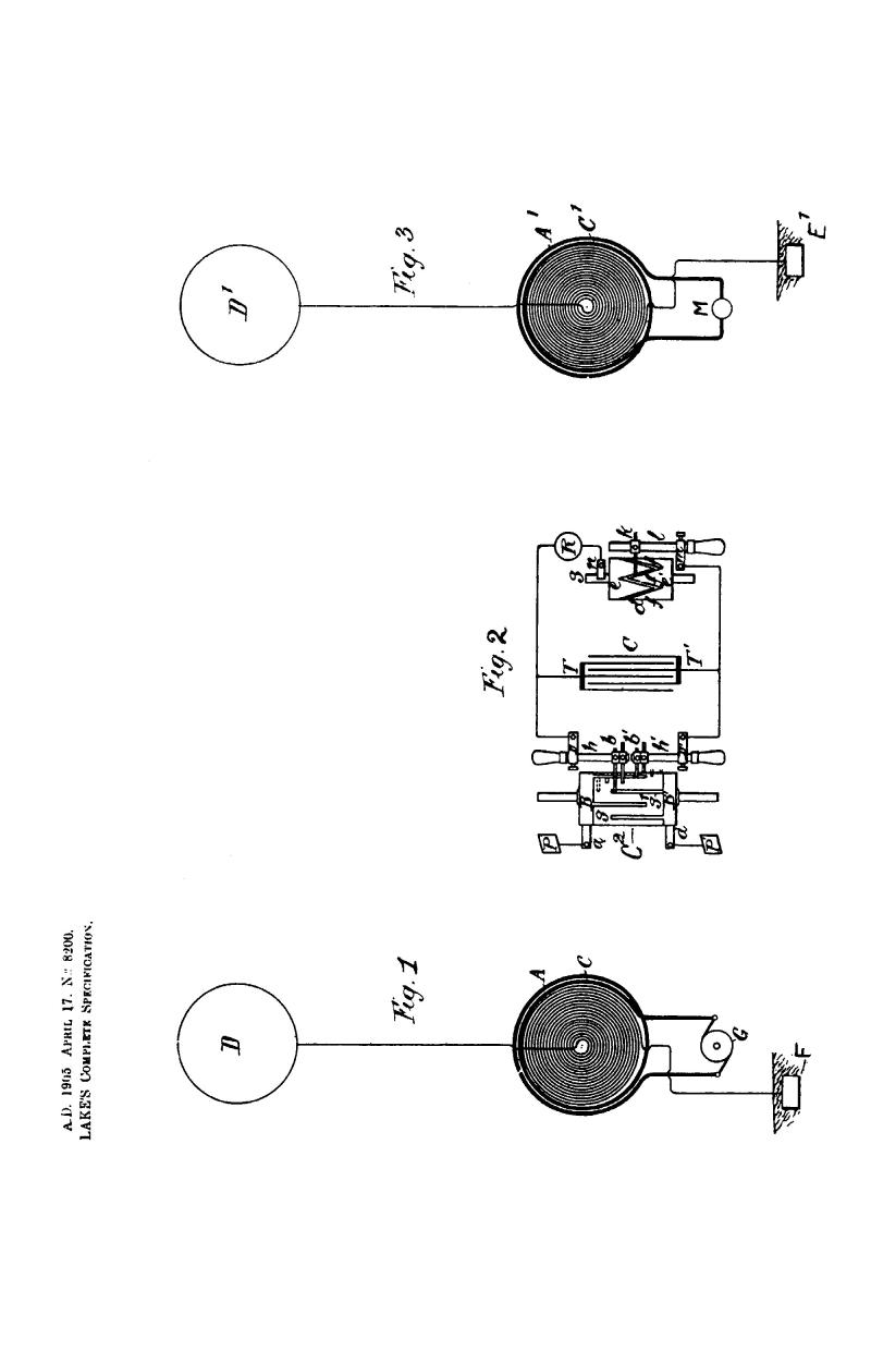 Nikola Tesla British Patent 8200 - Improvements Relating to the Transmission of Electrical Energy - Image 1