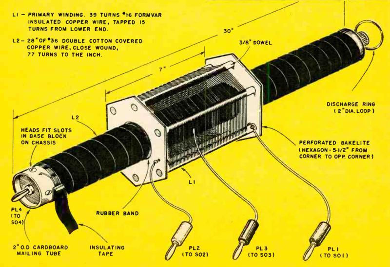 Construction details of a vacuum tube Tesla coil
