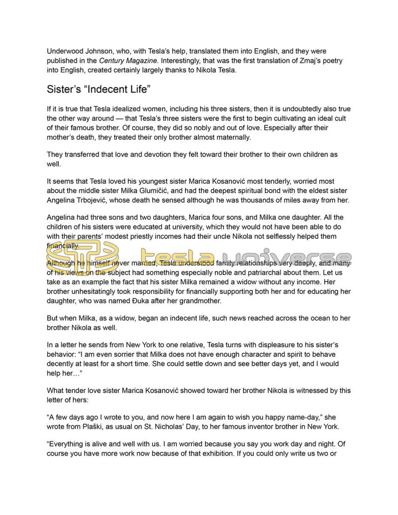 Nikola Tesla: Lesser-Known Details from His Private Life - Page 13