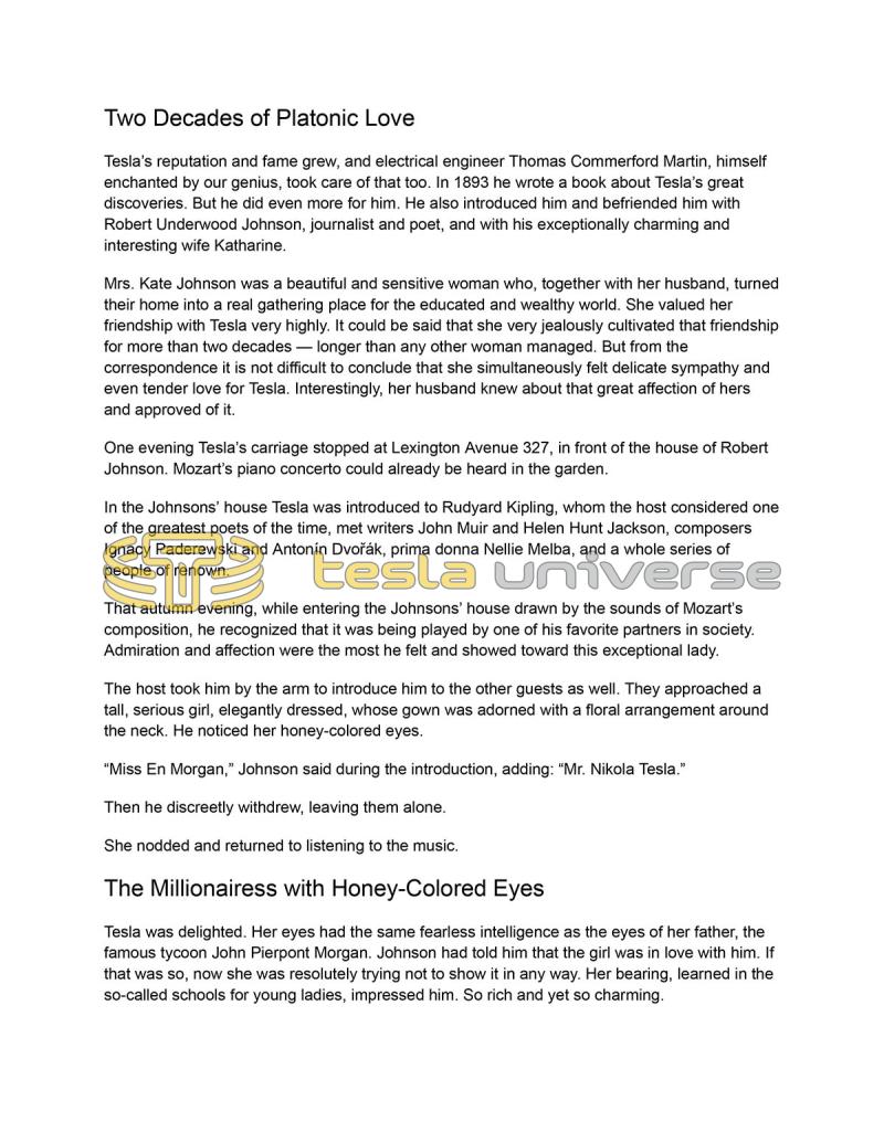Nikola Tesla: Lesser-Known Details from His Private Life - Page 15