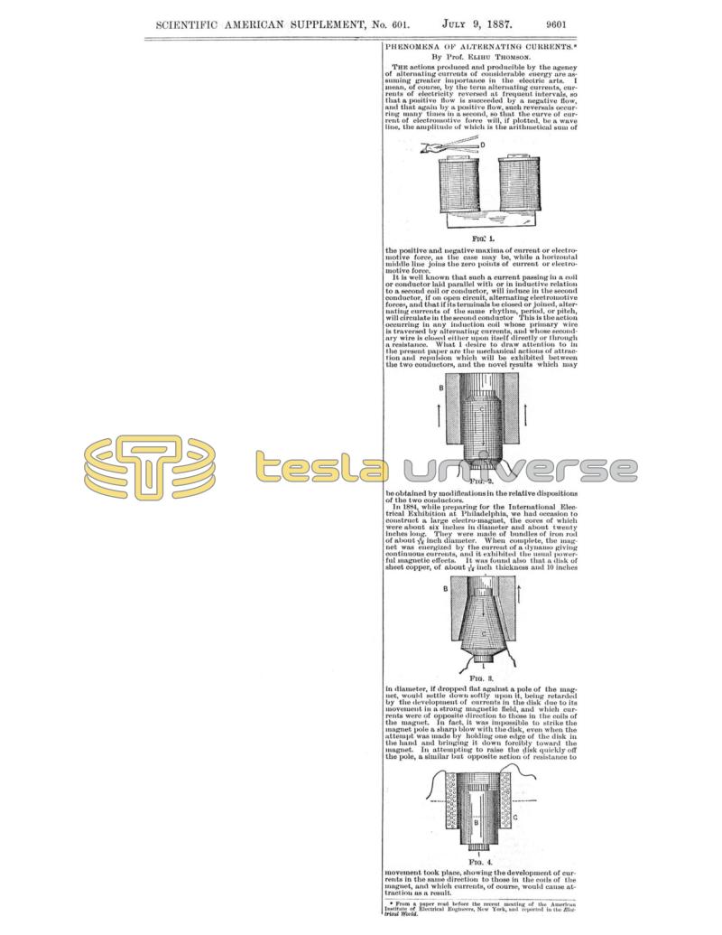 Preview of Phenomena of Alternating Currents article