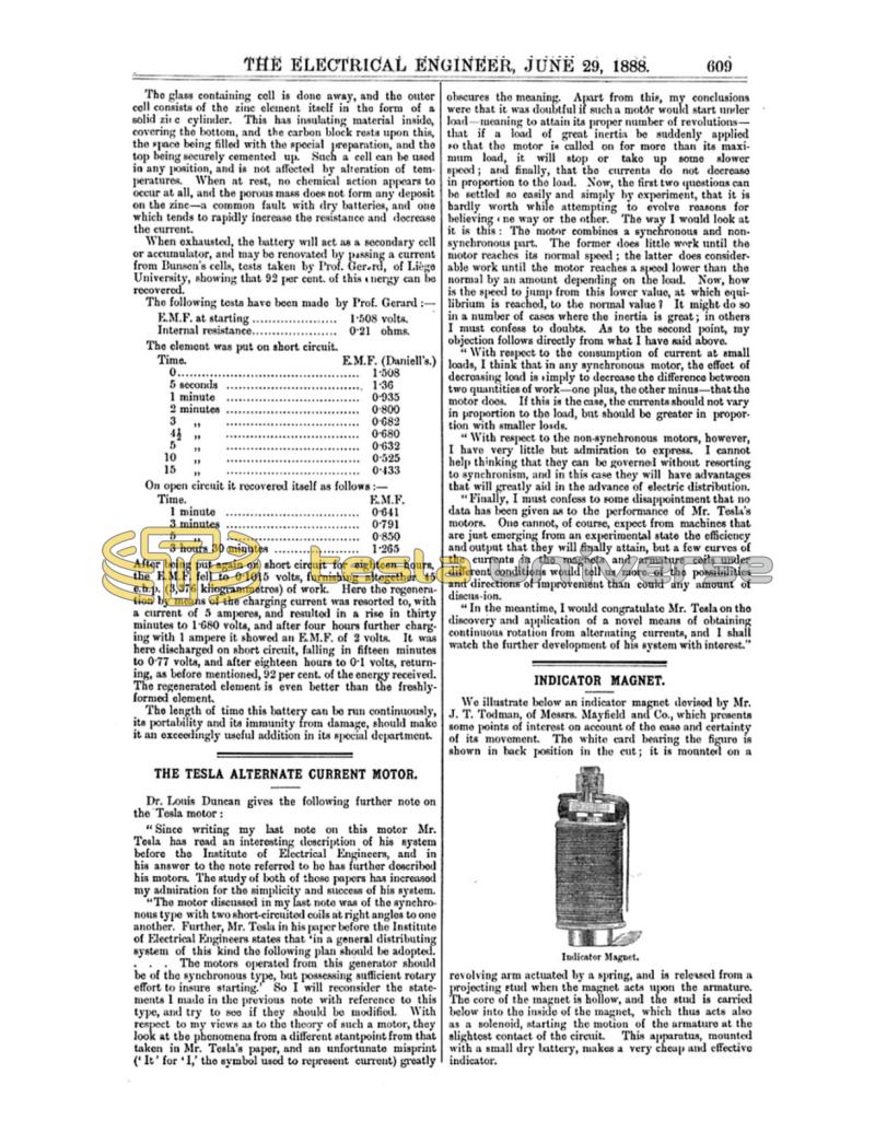 Preview of The Tesla Alternate Current Motor article