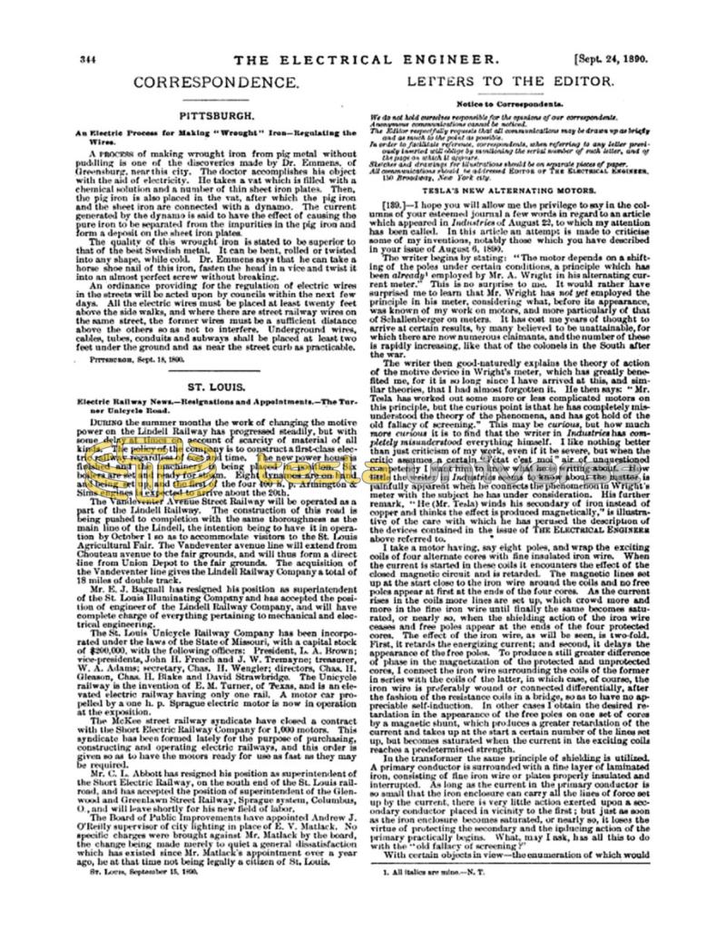 Preview of Tesla's New Alternating Motors article