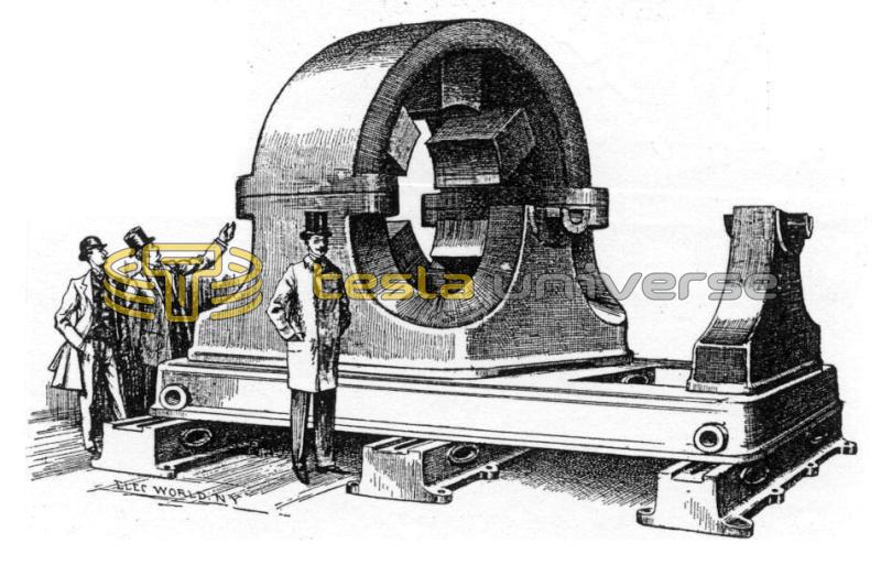 Immense Westinghouse generator