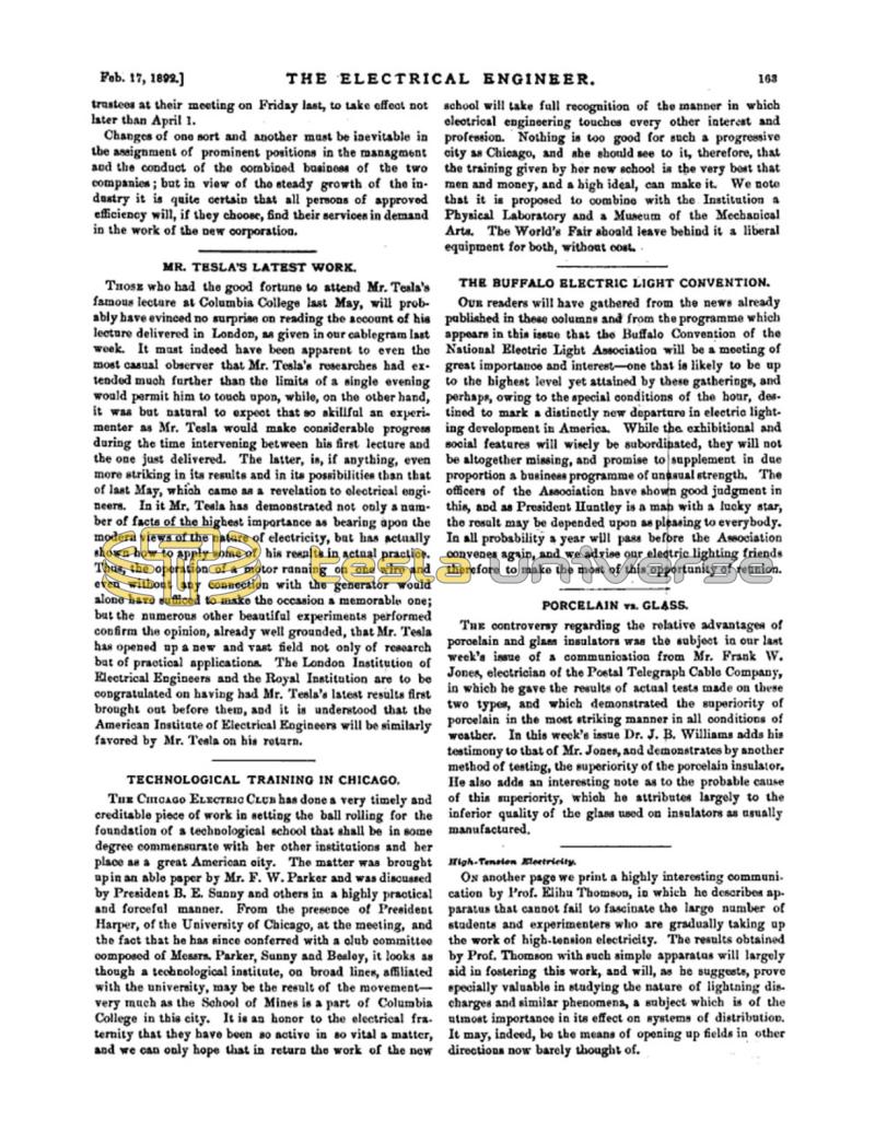 Preview of Mr. Tesla's Latest Work article