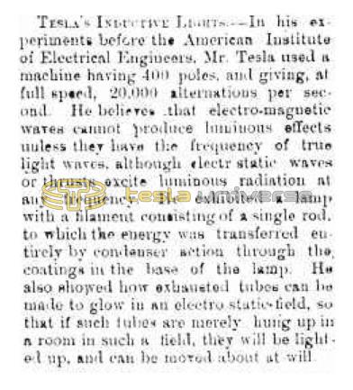 Preview of Tesla's Inductive Lights article