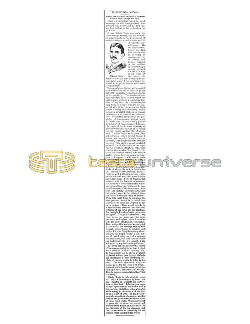 Preview of An Electrical Wizard article