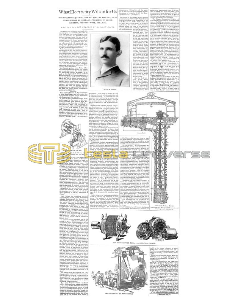 Preview of What Electricity Will do for Us article