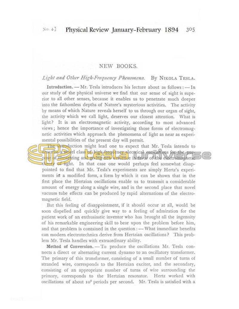 Preview of New Books - Light and Other High-Frequency Phenomena article