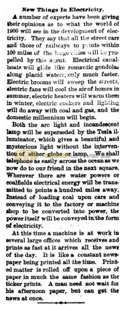 Preview of New Things in Electricity article