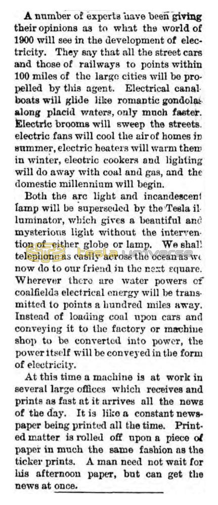 Preview of New Things in Electricity (reprint 2) article