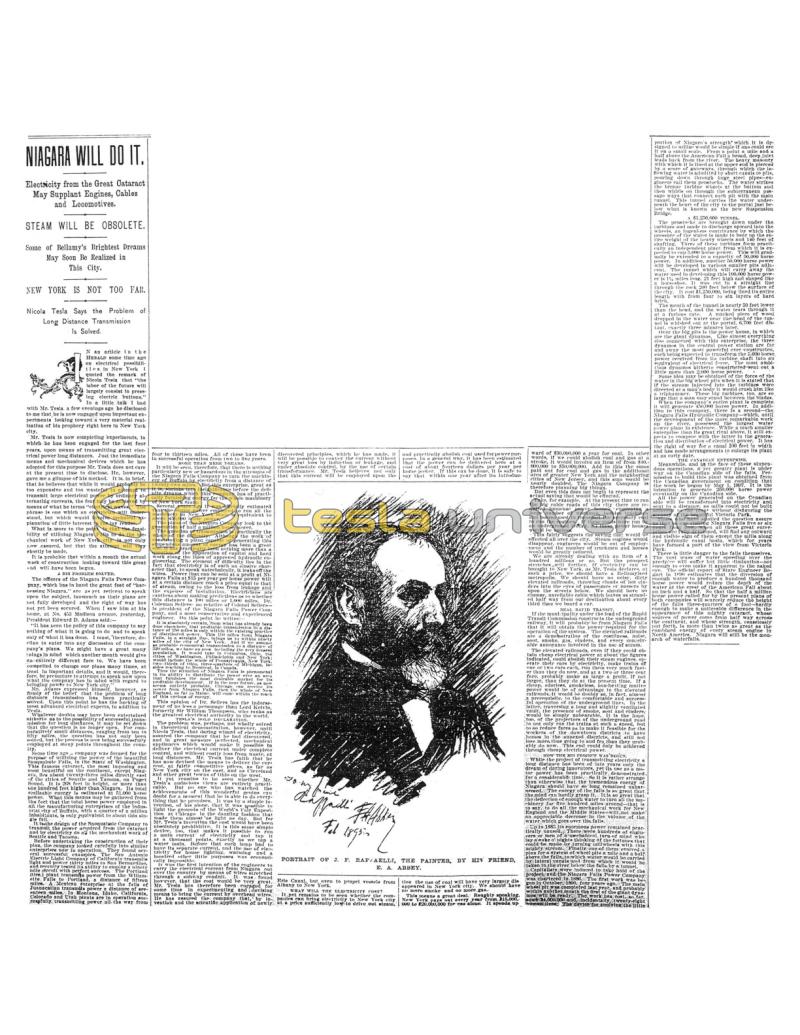 Preview of Niagara Will Do It article