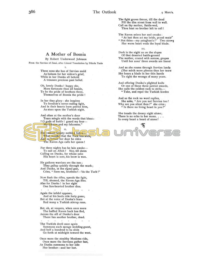 Preview of A Mother of Bosnia article