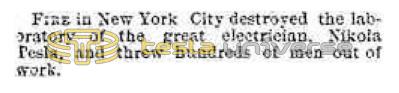 Preview of Fire in New York City article