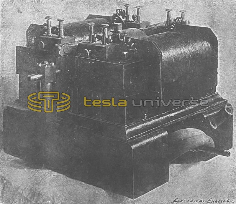 Tesla oscillator driven by compressed air