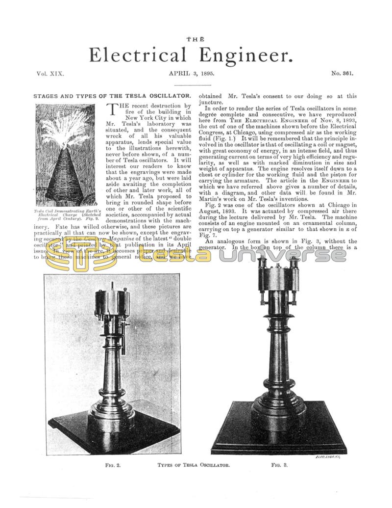 Preview of Stages and Types of the Tesla Oscillator article