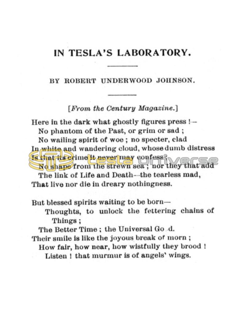 Preview of In Tesla's Laboratory article