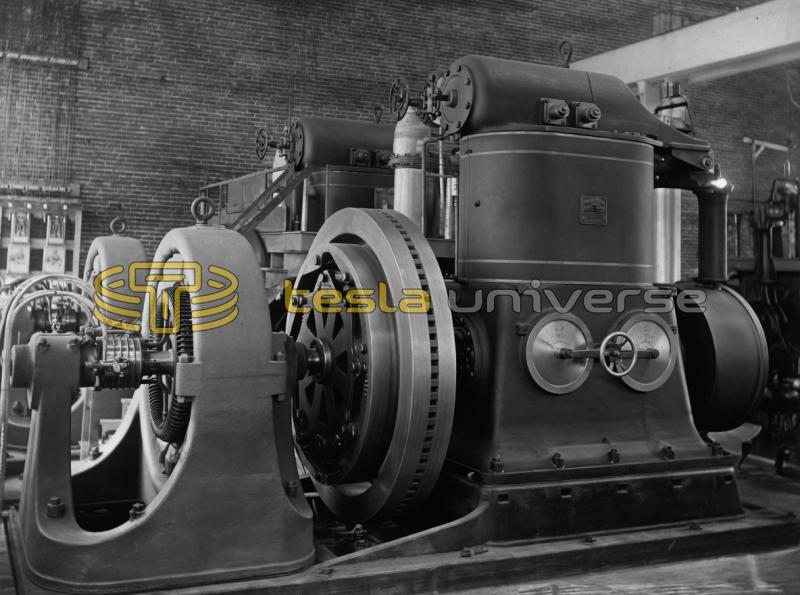 500 H.P. Two-Phase Generators Furnishing Power for Westinghouse Shops