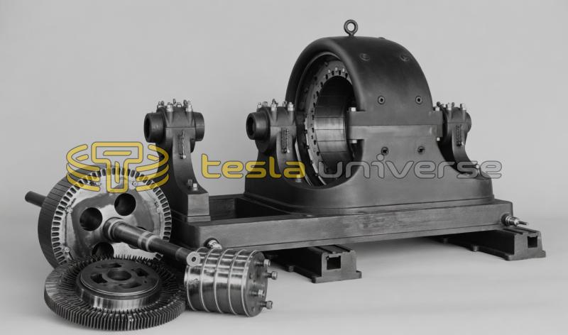 Tesla 300 KW Motor, World's Fair Type