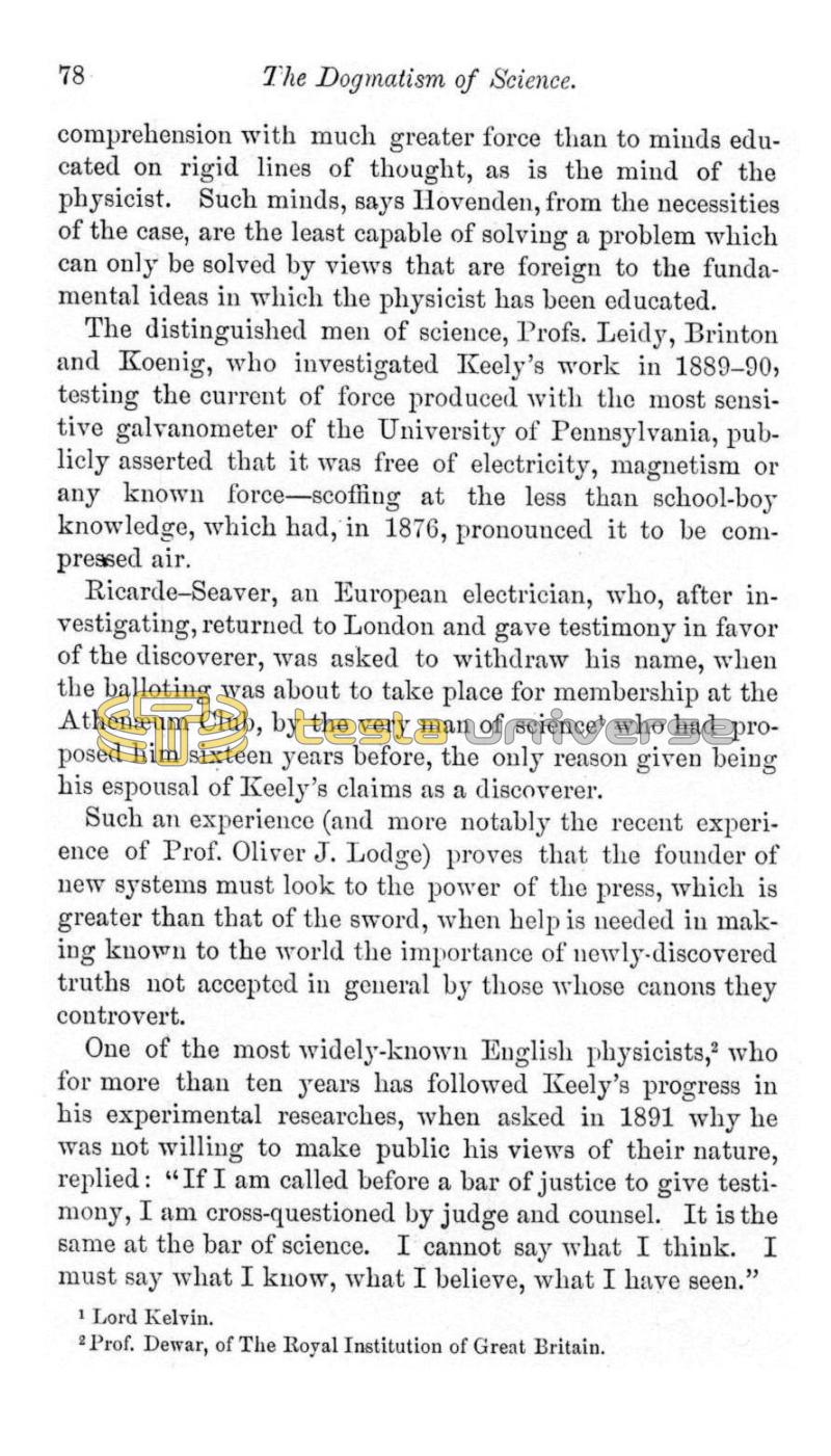The Dogmatism of Science - Page 4