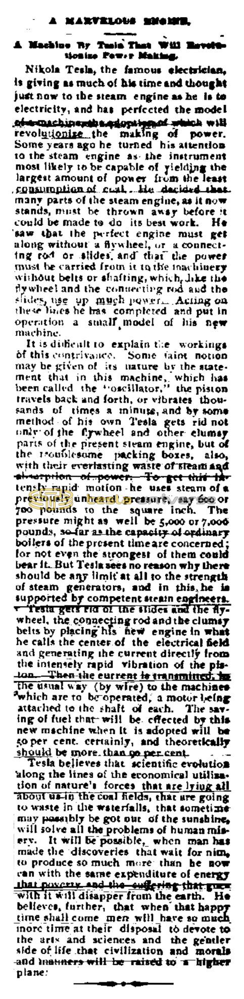 Preview of A Marvelous Engine article