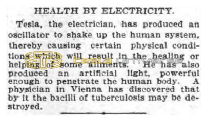 Preview of Health by Electricity article