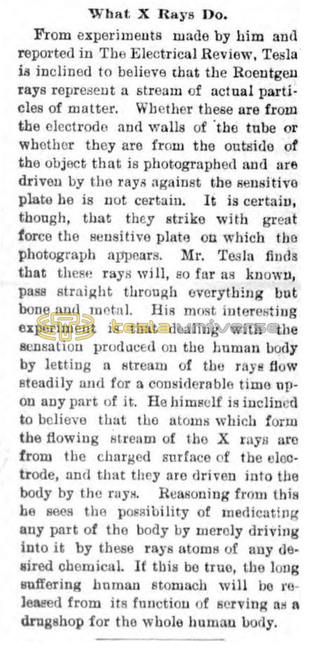 Preview of What X Rays Do article