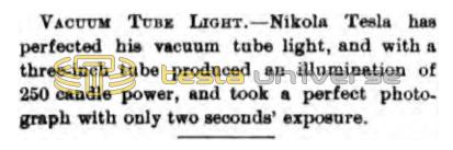 Preview of Vacuum Tube Light article