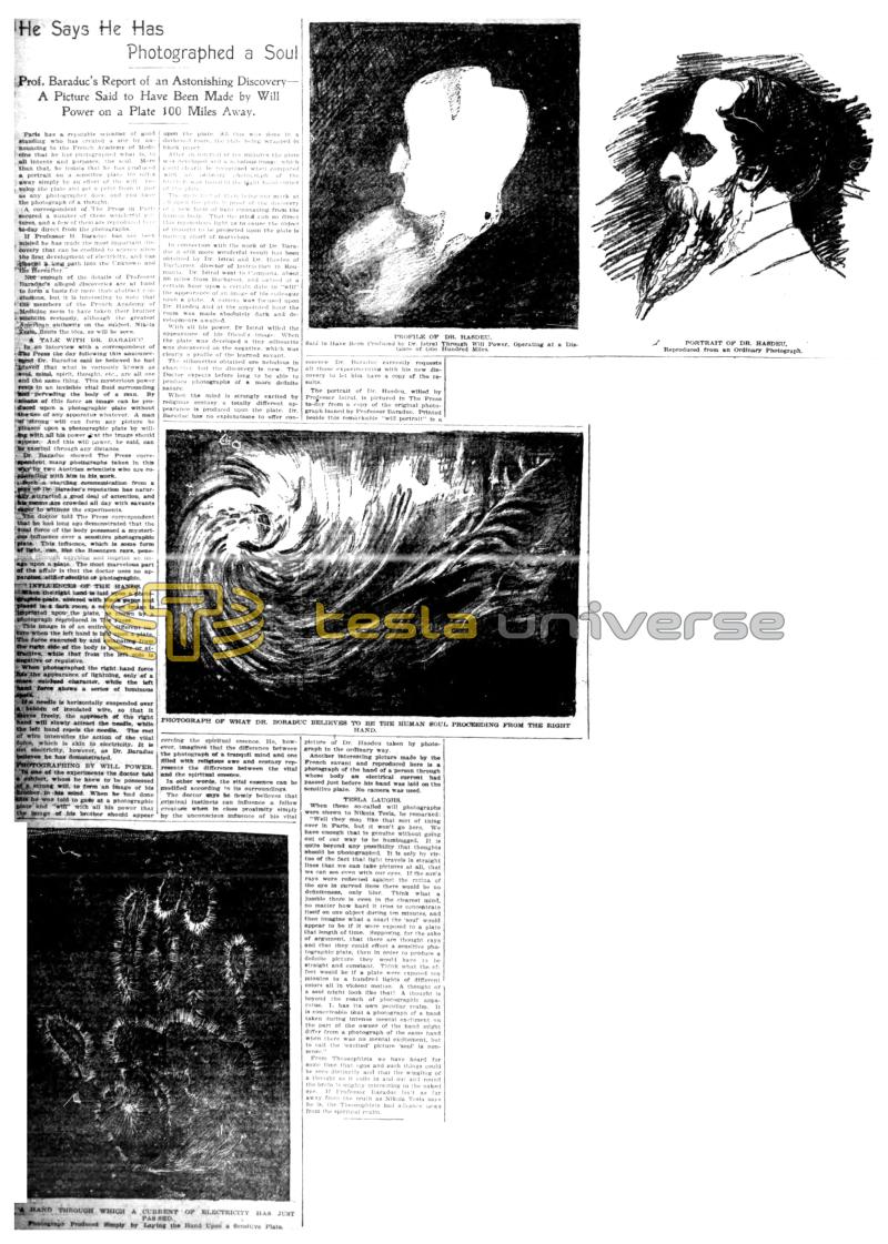 Preview of He Says He Has Photographed a Soul article