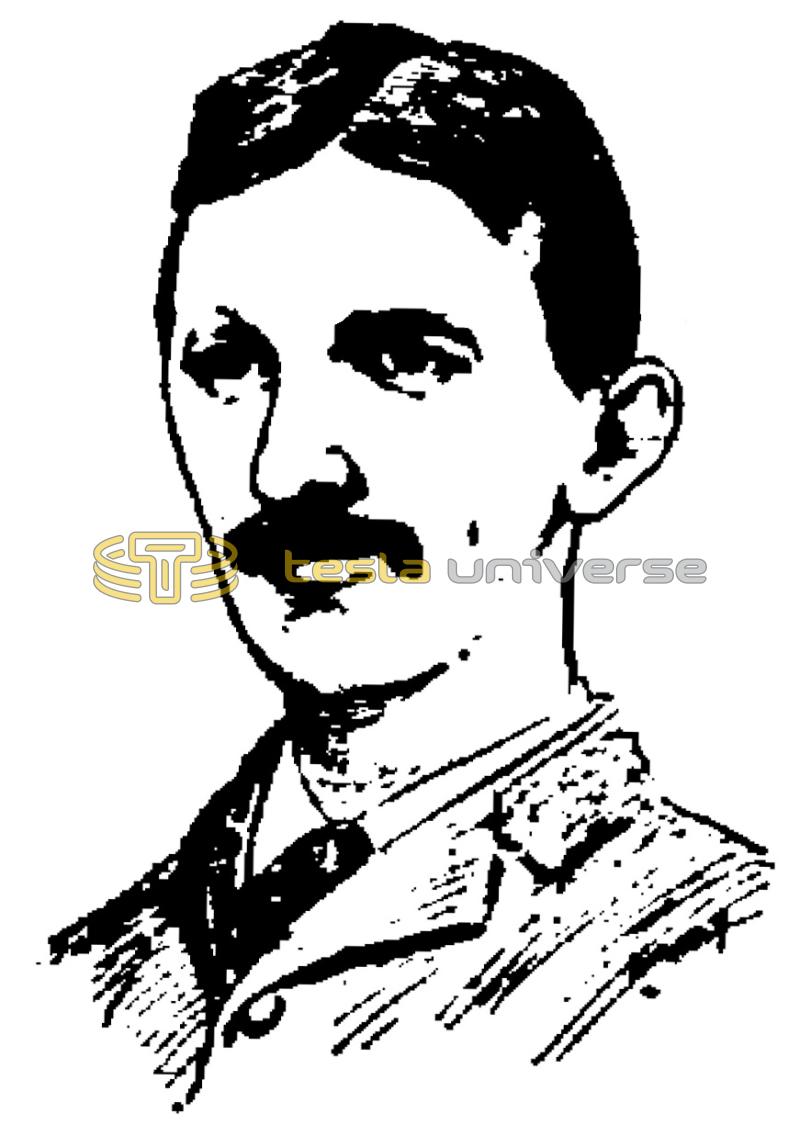 1896 sketch of a young Nikola Tesla