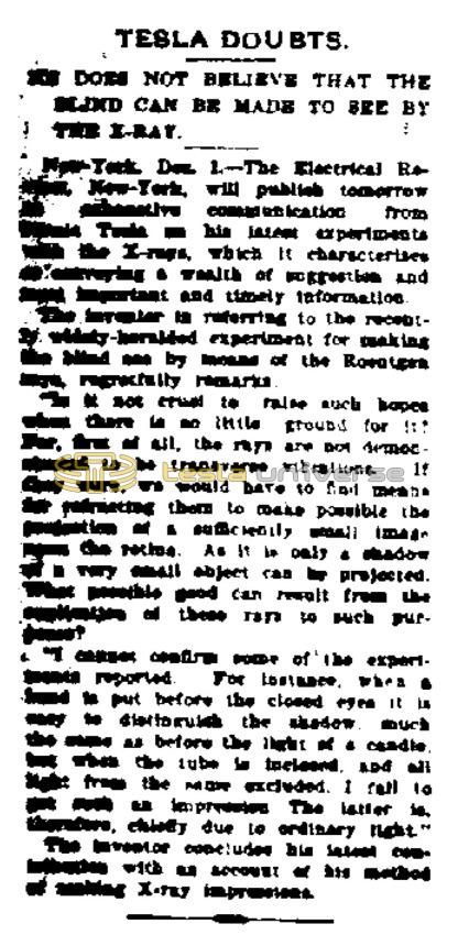 Preview of Tesla Doubts article