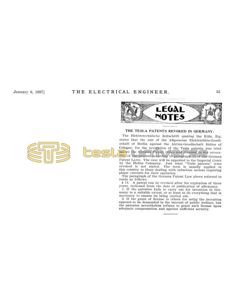 Preview of The Tesla Patents Revoked in Germany article