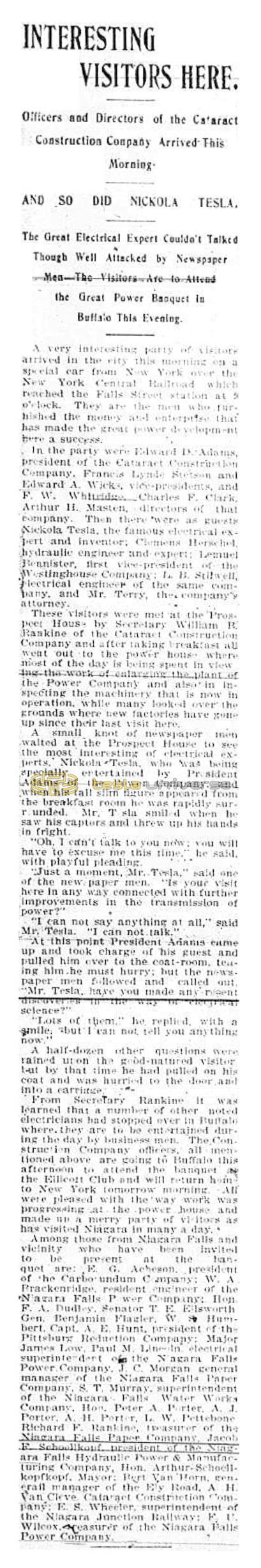 Preview of Interesting Visitors Here article