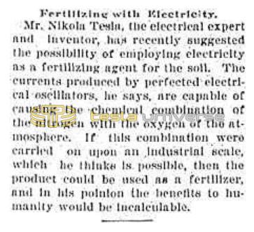 Preview of Fertilizing with Electricity article
