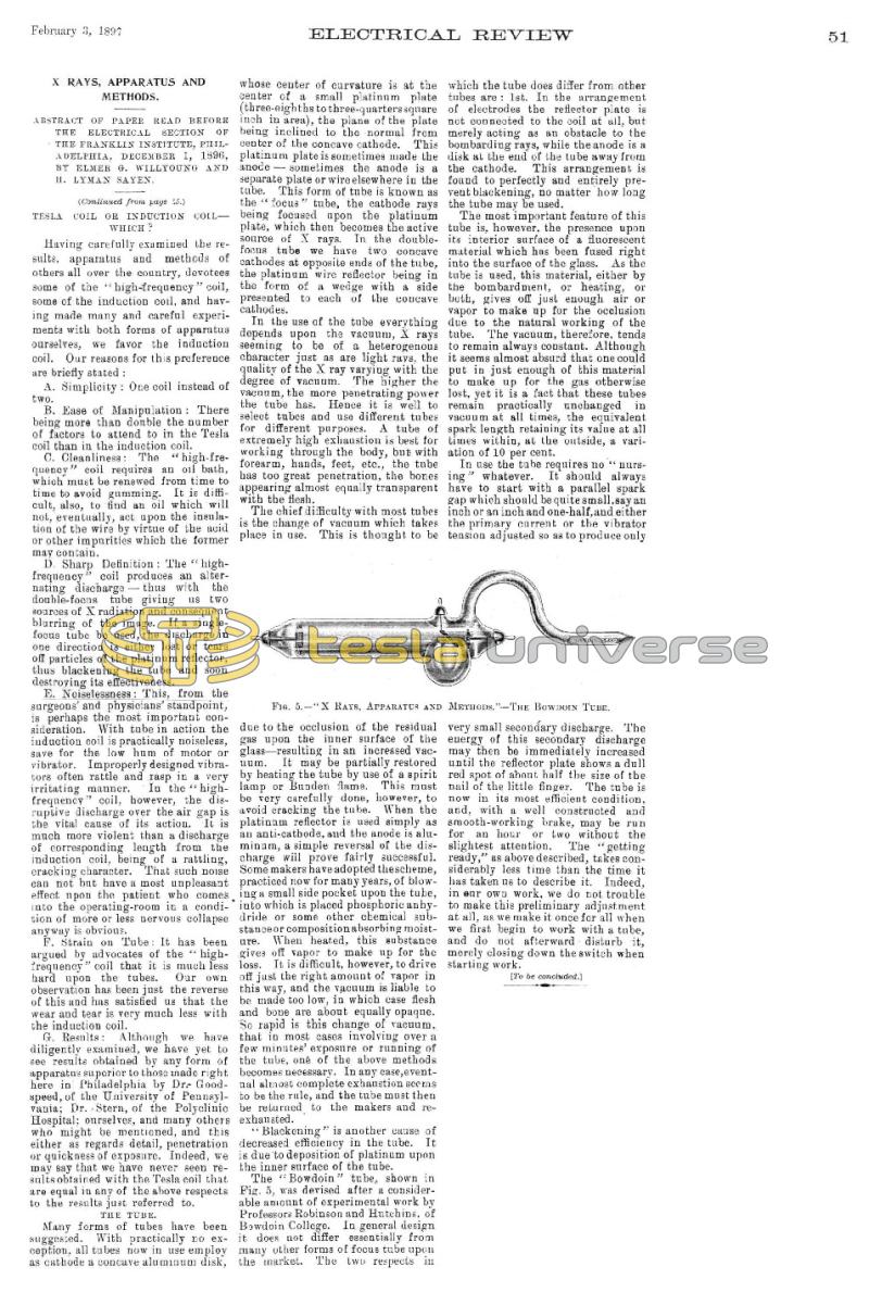 Preview of X Rays, Apparatus and Methods - Part 2 (reprint) article