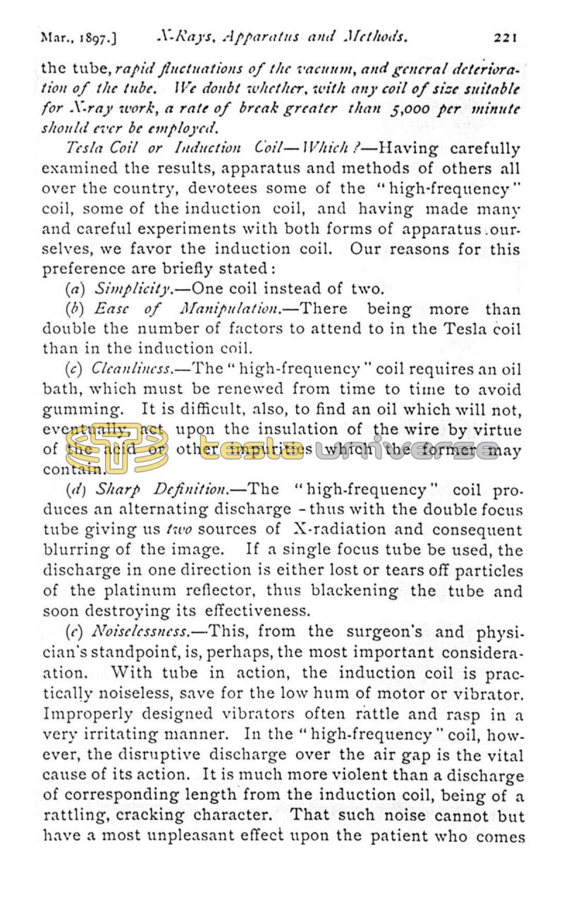 X-Rays, Apparatus and Methods - Page 11