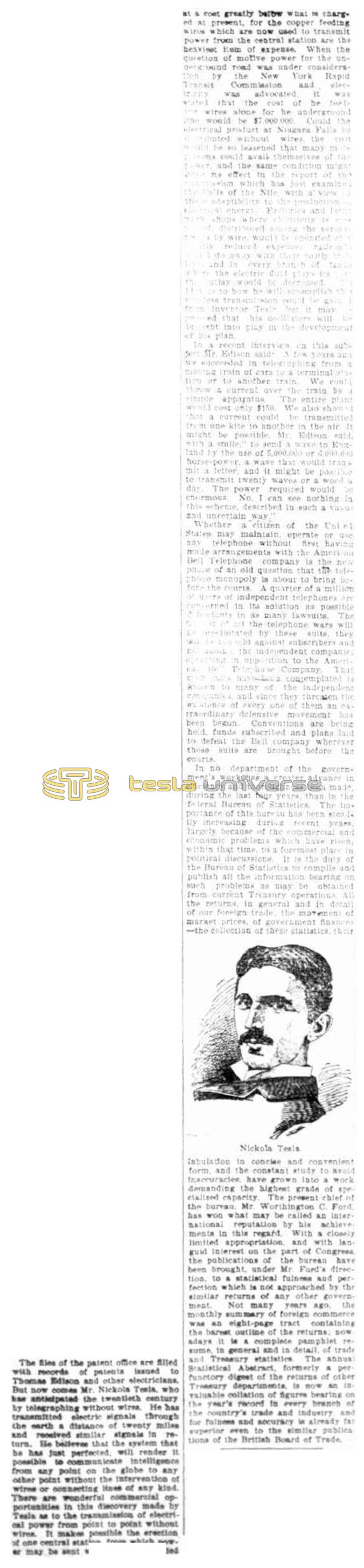 Preview of Wonders of Electricity at the Patent Office (reprint) article