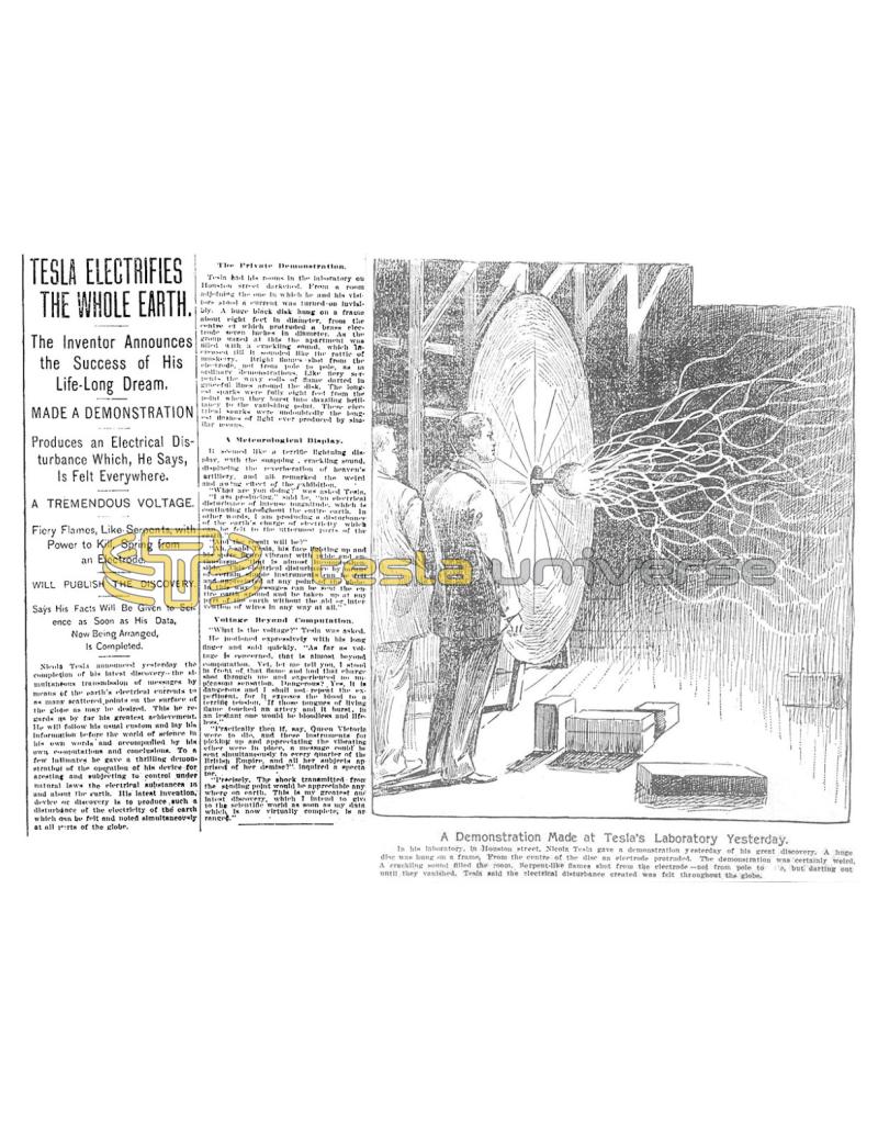 Preview of Tesla Electrifies the Whole Earth article