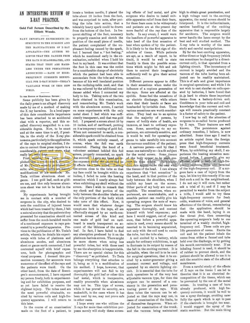 Preview of An Interesting Review of X-Ray Practice article