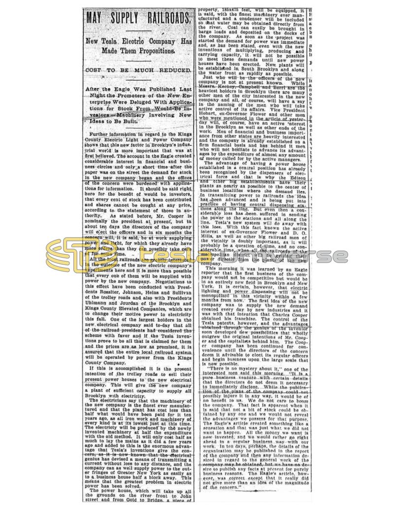 Preview of May Supply Railroads article