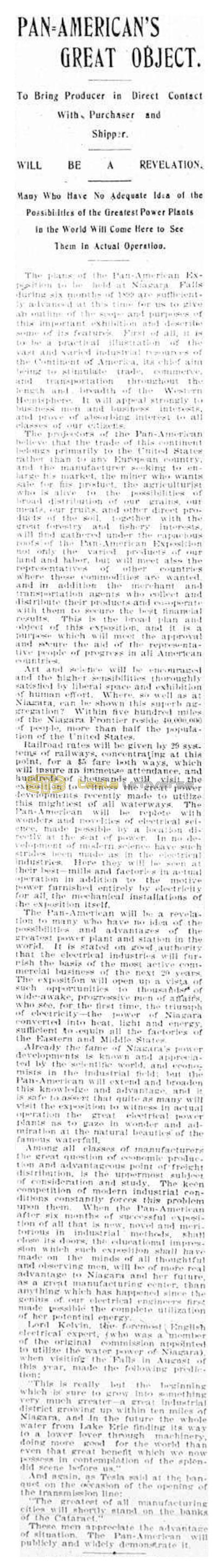 Preview of Pan-American's Great Object article