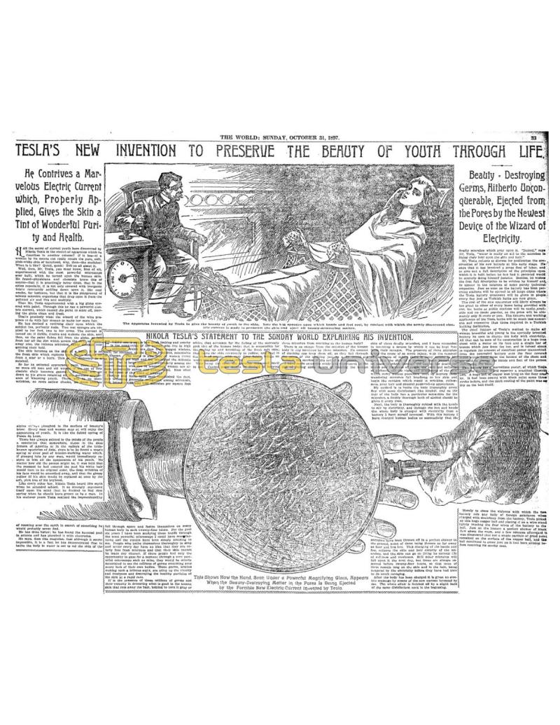 Preview of Tesla's New Invention to Preserve the Beauty of Youth Through Life article