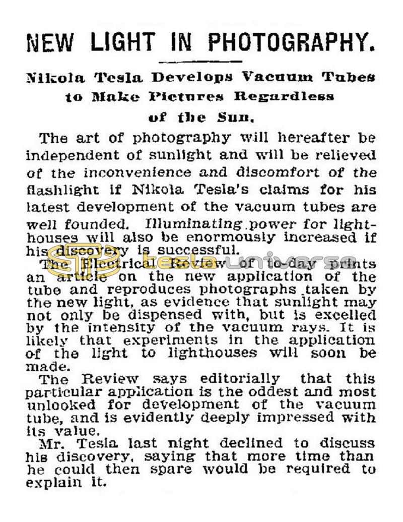 Preview of New Light in Photography article