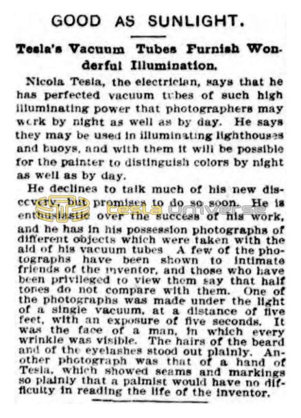 Preview of Good as Sunlight (reprint) article