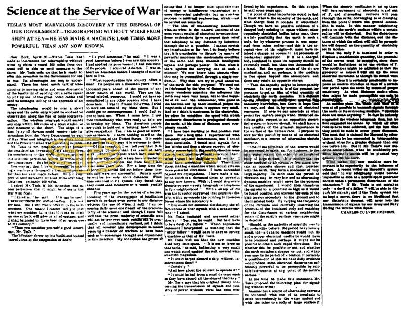 Preview of Science at the Service of War article
