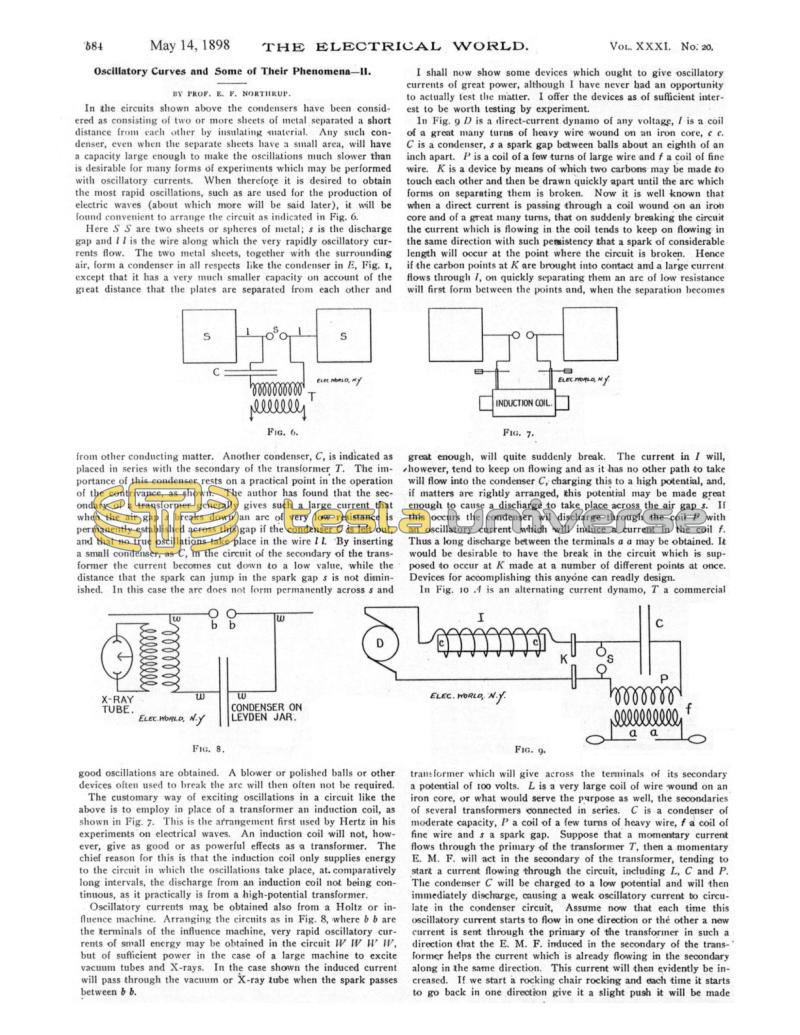 Preview of Oscillatory Currents and Some of Their Phenomena - II article