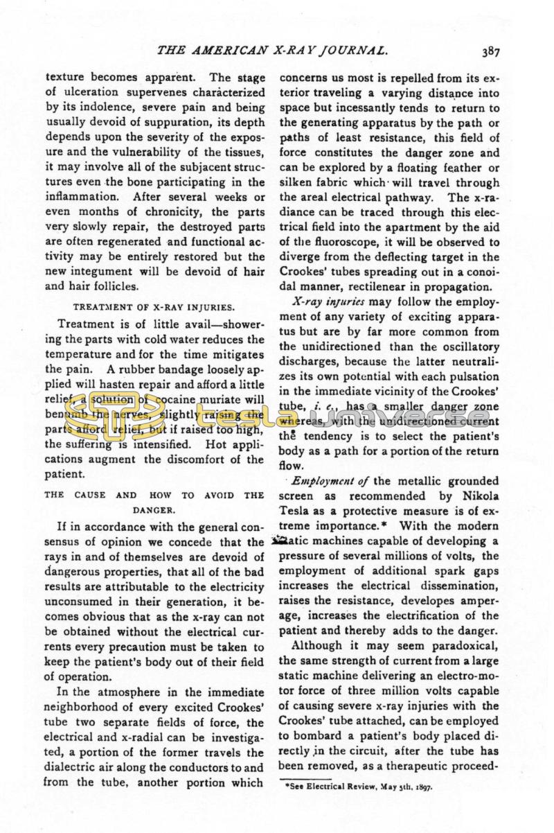 Injurious Effects of the Roentgen Rays - Page 2