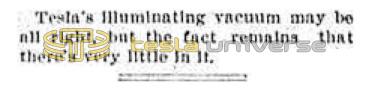 Preview of Tesla's Illuminating Vacuum article