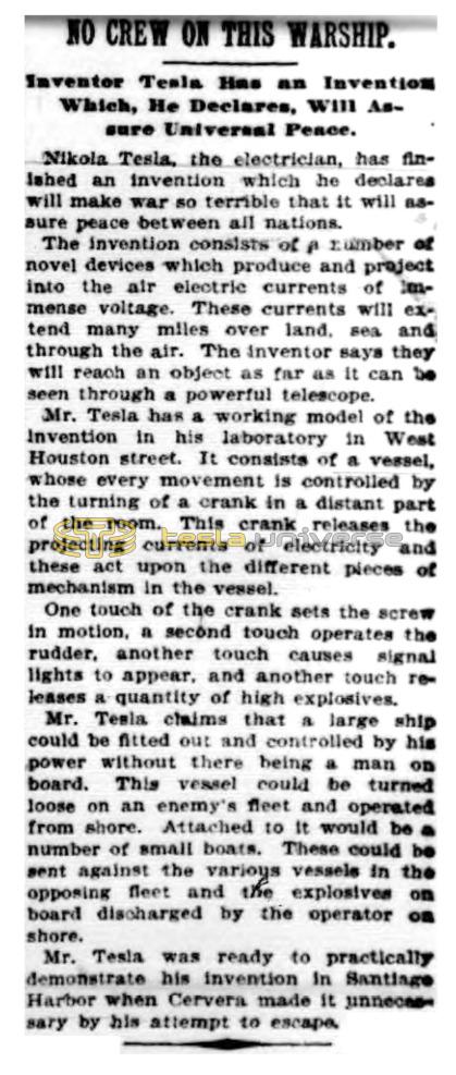 Preview of No Crew On This Warship article